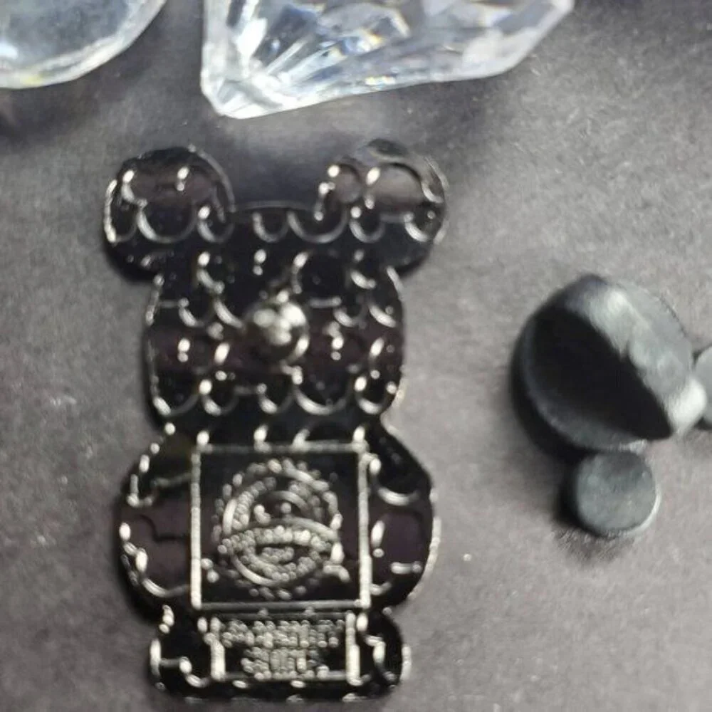 Disney Mickey Mouse Trading Pin Tribal Swirl Vinylmation Lapel Pin Jewelry Pin